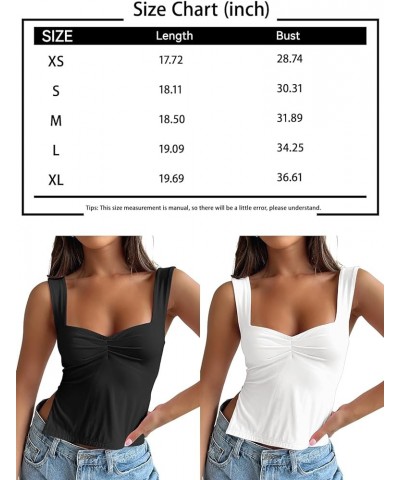 Womens Crop Tank Tops Cute Backless Tops Going Out Outfits Y2k Summer Trendy Clothes Basics Clothing Darkgrey $10.38 Tanks