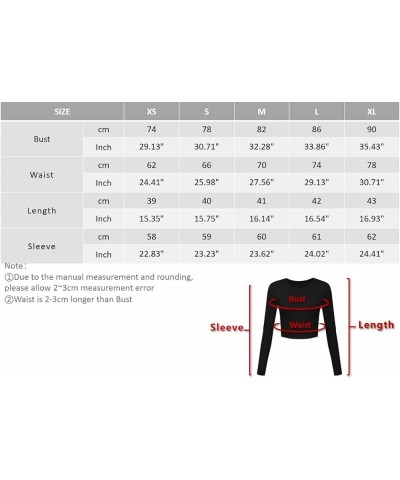 Round Neck Crop Tops Slim Fit Basic Long Sleeve Workout Shirts for Women Light Grey $7.27 T-Shirts