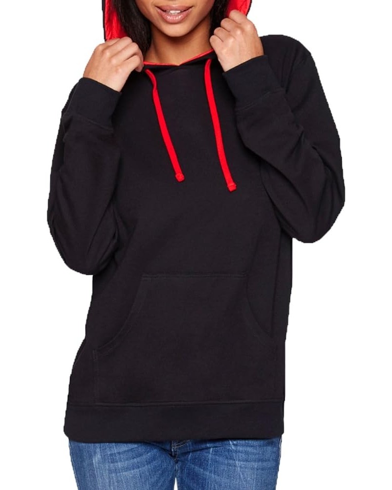 The Womens PCH Pullover Hoody (9300) Black/Red $13.73 Others