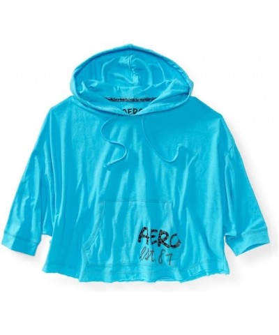 Womens Hooded Hoodie Sweatshirt, Blue, Medium $9.69 Hoodies & Sweatshirts