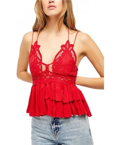 Women's Adella Cami Red $24.64 Tanks