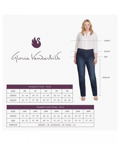 Women's Amanda Classic High Rise Tapered Jean Niseko W Whiskers $13.63 Jeans