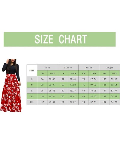 Womens Long & Short Sleeve Maxi Dress Floral Boho Print Casual Crewneck Tunic Dress Long High Waist Elastic Beach Dress Long ...