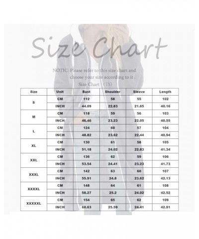 Winter Jackets For Women,Women's Solid Fuzzy Fleece Hoodies Long Jacket Winter Warm Hooded Coat Soft Loose Outerwear 3-light ...