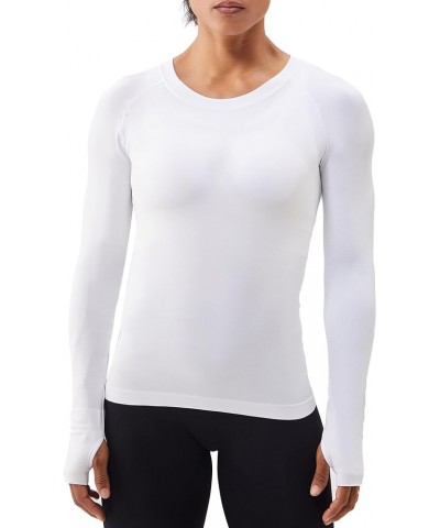 Long Sleeve Workout Shirts for Women,Swiftly Tech Workout Shirts,Athletic Yoga Gym Workout Tops Soft & Stretchy White $13.45 ...