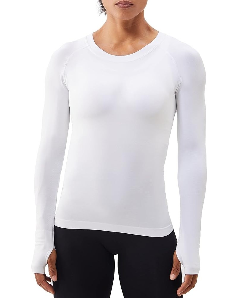 Long Sleeve Workout Shirts for Women,Swiftly Tech Workout Shirts,Athletic Yoga Gym Workout Tops Soft & Stretchy White $13.45 ...