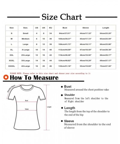 Plus Size Summer Tops for Women 3/4 Sleeve Crew Neck Blouses Casual Loose Solid/Gradient T Shirts Three Quarters Tees B01-pur...