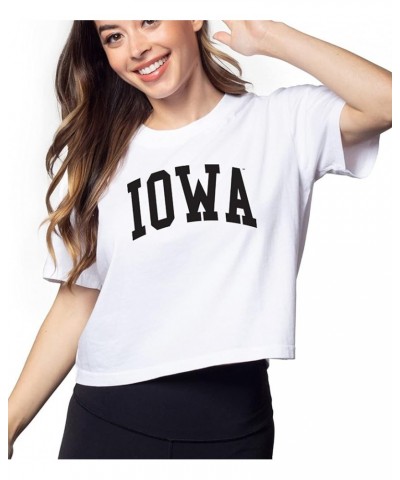 Women's Short 'N Sweet Tee Iowa Hawkeyes X-Large White $10.85 T-Shirts