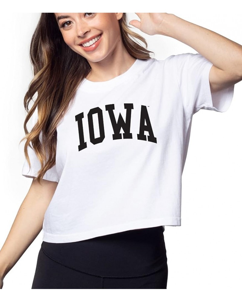 Women's Short 'N Sweet Tee Iowa Hawkeyes X-Large White $10.85 T-Shirts