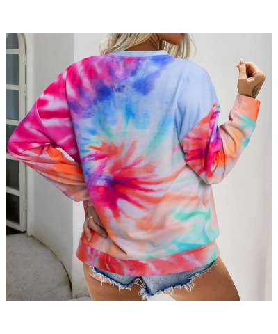 I am Enough Sweatshirts Women Funny Party Shirts Cute Letter Print Streetwear Tee Casual Long Sleeve Loose Fit Tops Tie Dye $...