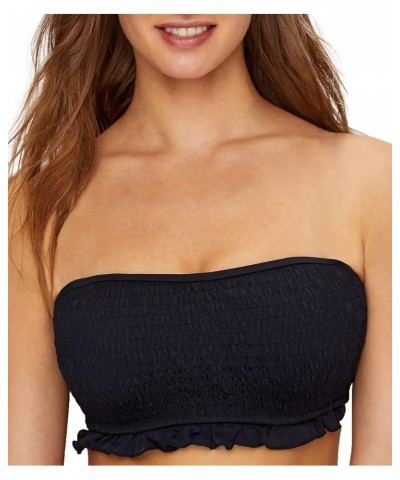 Women's Free Spirit Strapless Underwire Swim Top (13202) Black $23.03 Swimsuits