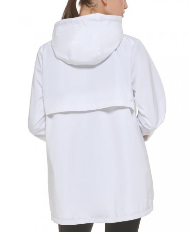 Women's Wind Breaker Performance Running Jacket, White $38.88 Jackets