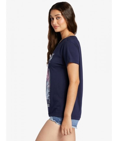 Women's Boyfriend Crew T-Shirt Mood Indigo 232 $15.05 T-Shirts