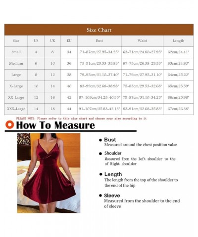 Women's Maxi Summer Dresses Cocktail Beach Evening Party Sexy Low Cut V Neck Mini Gowns Dress Cute Dresses Wine $9.73 Dresses