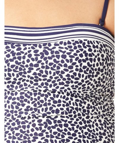 Women's Bandeau Tankini Swimsuit Top Indigo $19.61 Swimsuits