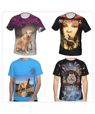 Custom T Shirts Personlized Tee Shirt All Over Print Add Your Photo T-Shirt $7.13 Tops