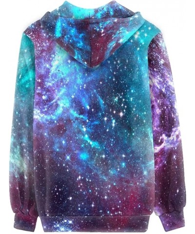 XS-5XL Zip Up Hoodie for Women Sweatshirt Pullover Galaxy Design $21.33 Hoodies & Sweatshirts