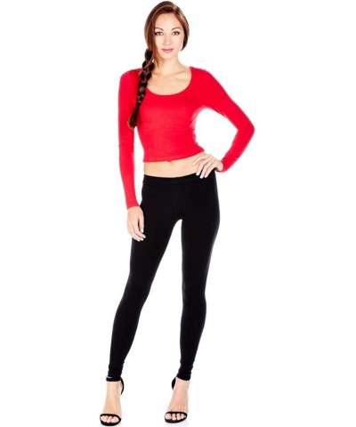 womens Leggings Black 2 Pcs $9.00 Leggings