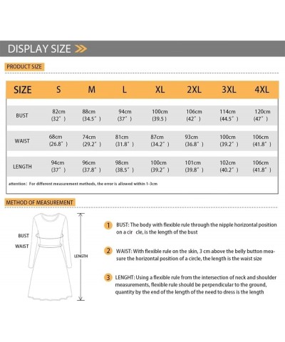 Women Dress Long Sleeve Midi Casual A-line for Party Club,Size S-4XL, Soft Comfortable Lightweight Easter Bunny Egg $17.15 Dr...