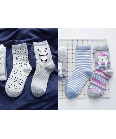 Funny Socks for Women Famous Painting Patterned Art Socks Funky Cute Socks Cool Crew Socks Dancing Panda and Sleeping Bear $1...