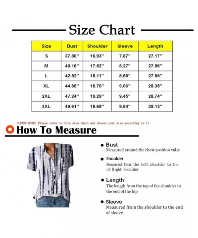 Womens Button Down Shirts Short Sleeve Linen Cotton Blouse V Neck Basic Simple Work Shirt Plain Tops Flowy Shirts for Women 0...