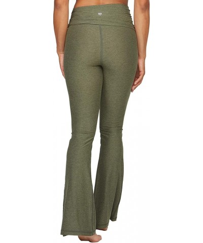 Active Women's Rosemary Flared Legging with Pockets Dark Olive $20.00 Activewear