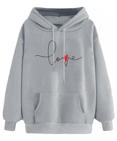 Womens Hoodies Graphic Cute Heartbeat Sweashirts for Teen Girls Oversized Pullover Casual Trendy Long Sleeve Hoodie Womens Ho...