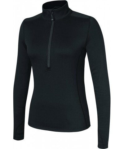 Women's W Half Zip Black $24.42 Activewear